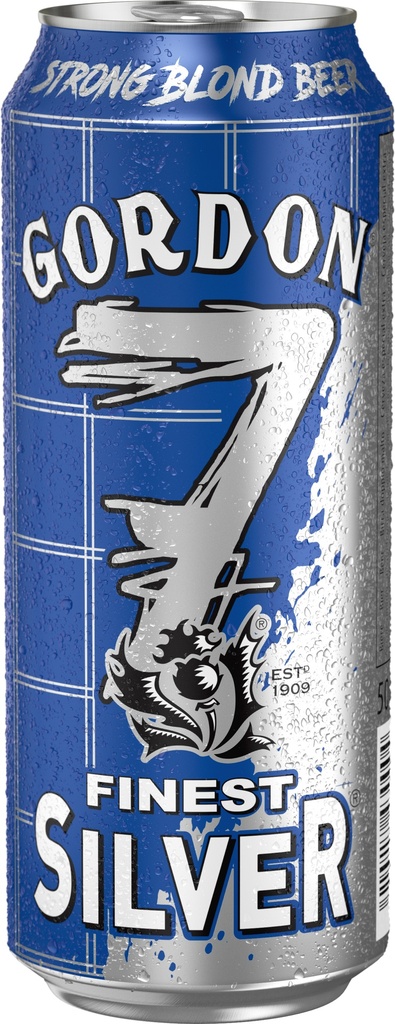 Gordon Finest Silver 7,7° can 50cl (UVC:24)