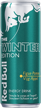 Red Bull Winter Edition Figue/Pomme Can 25cl (UVC:24/Pal120)
