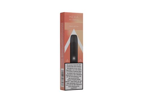 Hexa Go Series Jetable Peach 0mg/750puffs (UVC:5)