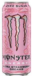 Monster Ultra Strawberry Dreams can 50cl (UVC:24/Pal:80)